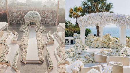 The All-White Mandap Trend Sweeping Across Indian Weddings Everywhere