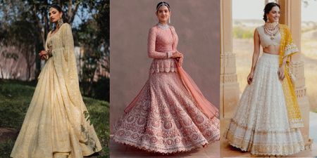 Brides That Wore The Most Amazing Chikankari Work Outfits!