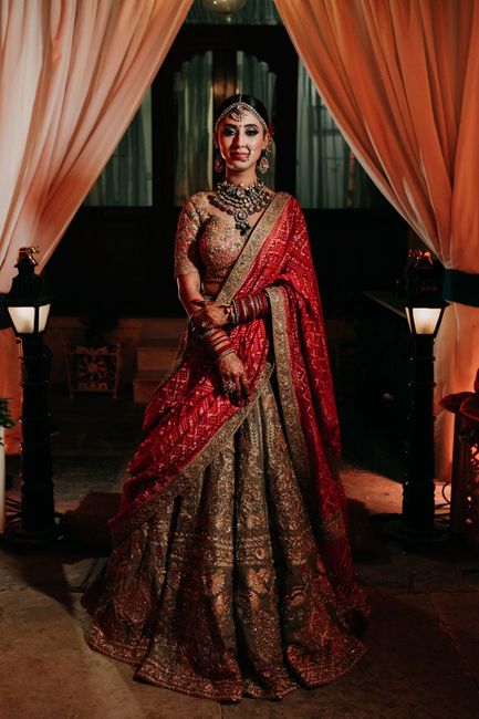 Elegant Destination Wedding With The Bride In An Earthy Toned Lehenga