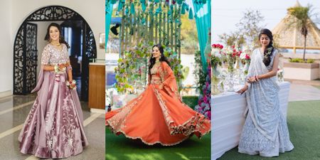 6 Real Brides Who Rocked Unique Hues On Their Mehendi