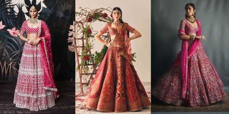 15 Designer Lehengas That We Loved & You Can Buy Online For Your Intimate Wedding!