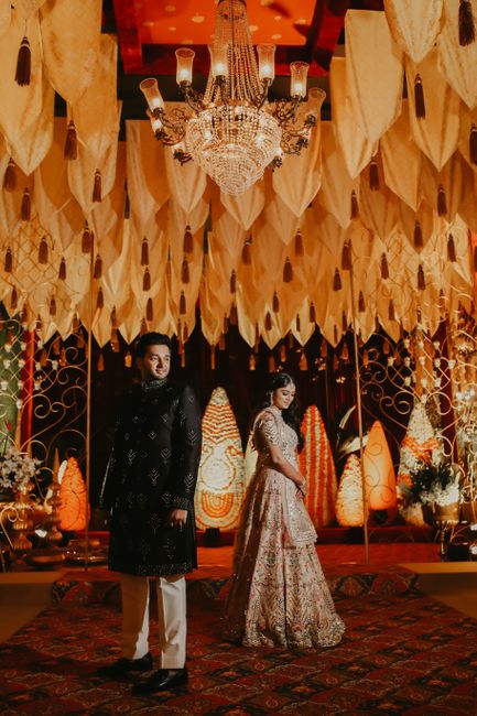 Elegant Wedding With A Colourful Mehendi
