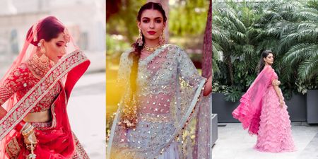 These Minimal Dupatta Designs Will Take Your Microwedding Outfit Game A Notch Higher!