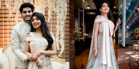 A Whimsical Engagement Brunch With A Chic Lehenga!