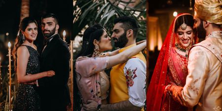 Vibrant Delhi Wedding With A Bride Who Nailed Every Look!