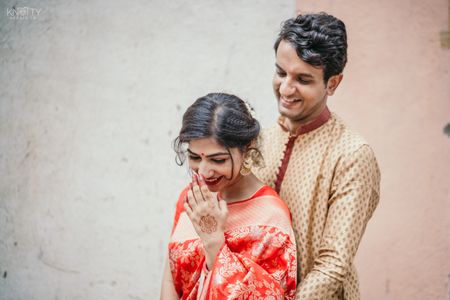 A Court Wedding With 11 Guests And The Bride In A Gorgeous Saree!