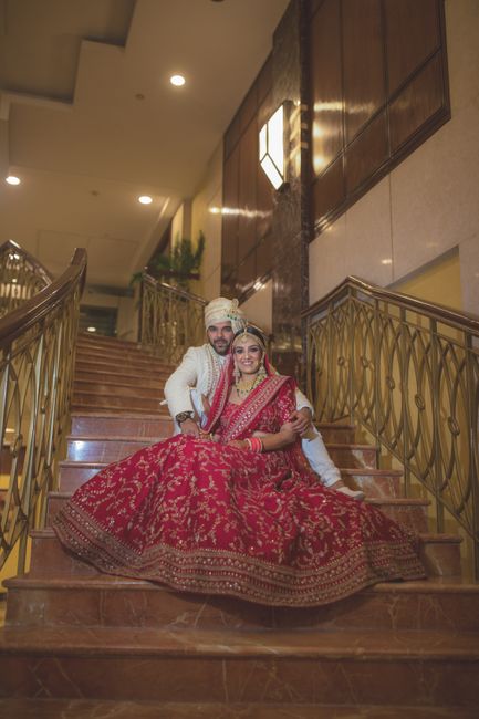 Intimate Delhi Wedding With The Couple Who Planned It All Using An App!