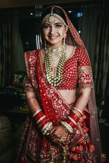 A Fun Mumbai Wedding The Bride In Red