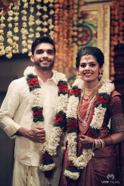 A Minimalist Kerala Wedding With The Bride In A Traditional Red Saree
