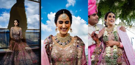 Gorgeous Shimla Wedding With The Bride In A Blush Pink Lehenga