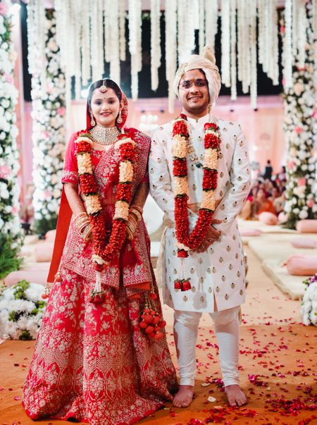 Classic Agra Wedding With Magnificent Bridal Outfits & Decor