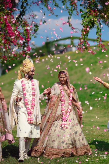An Intimate Udaipur Wedding With The Couple In Ivory