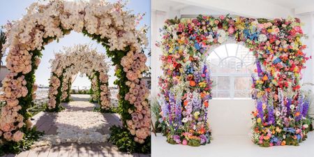 Archway Decor For Your Wedding Entrance!