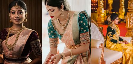 Velvet Blouses For Kanjeevaram Sarees: A Perfect Match For Winter Weddings