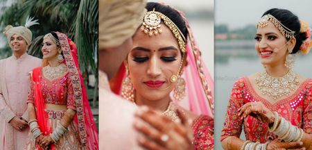 Lovely Kolkata Wedding With The Bride In A Blushing Pink Lehenga