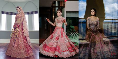 The Most Gorgeous Anamika Khanna Lehengas We Spotted On Real Brides