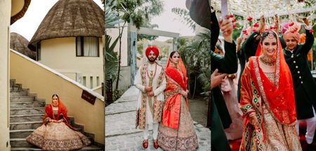 Gorgeous Anand Karaj In The Hills With A Pin-Worthy Bridal Lehenga
