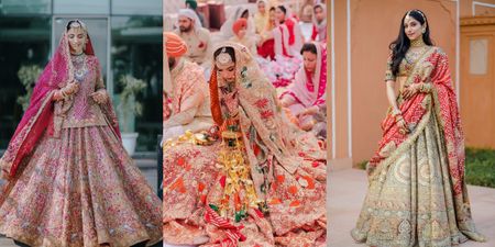 Heavily Embroidered Bridal Lehengas Are Making A Comeback!