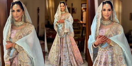 We Spotted 7 Confectionery Colours In This Bride's Lehenga & We're obsessed!