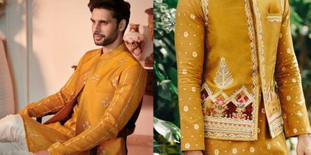 Is Mustard The New Hit Colour For Grooms?