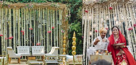 Dia Mirza's Wedding Decor Is Just The Inspiration You Need For A Dreamy Backyard Wedding!