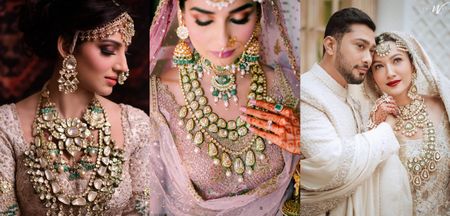 Gorgeous Brides That Went Completely OTT With Their Bridal Jewellery!