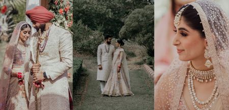 Stunning Chandigarh Wedding With A Spellbinding Bridal Lehenga