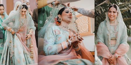 This Bride Designed Her Anand Karaj Lehenga From Scratch And It's Gorgeous!