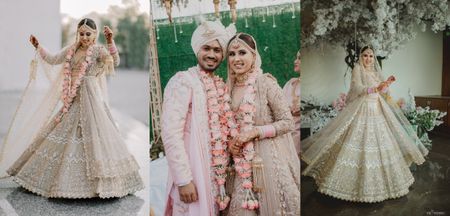 Stylish Delhi Wedding Where The Couple Designed Their Own Outfits