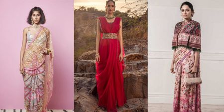 Pre-Draped Sarees That Are A Quick Pick For Any Small Bridal Function!