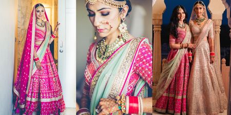 Here's How This WMG Bride Rewore & Restyled Her Own Bridal Lehenga At Her Sister's Wedding!