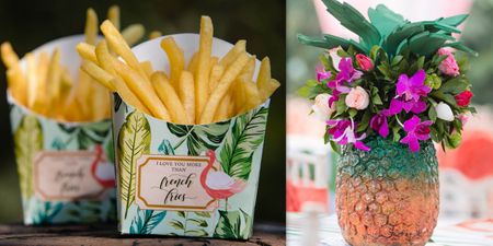 This Wedding Had French Fries, Popcorns, Giant Pineapples & More!