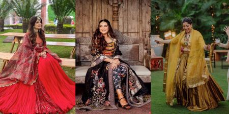 The Most Gorgeous Mehendi Outfits Real Brides Wore On Their Coronial Weddings