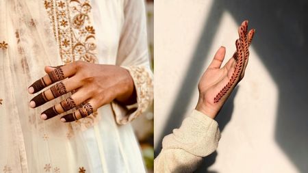 20+ Unique Finger Mehndi Designs That You'll Absolutely Love