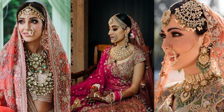 Brides Who Went OTT With Their Jewellery For Their Intimate Wedding!