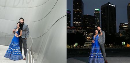Of Skyscrapers & Jumpsuits: An LA Engagement Photoshoot That's Absolute Goals!