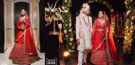 Traditional Gurgaon Wedding With A Flowy Mehendi Kaftan