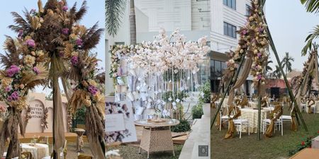 This Engagement Had Boho Decor Elements That We Are Totally Crushing Over!