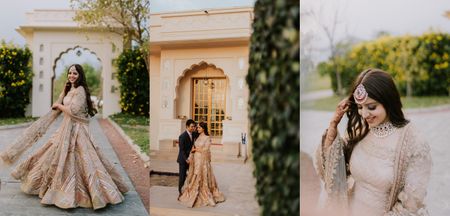 We Loved This Engagement With Just 20 People & A Bookmark-Worthy Bridal Outfit