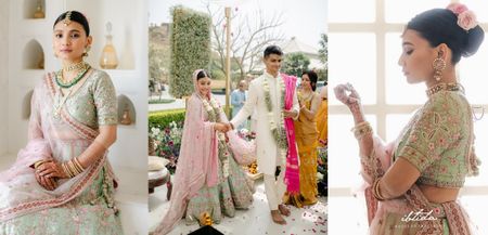 Gorgeous Wedding At Alila Fort Bishangarh With A DIY Bridal Lehenga