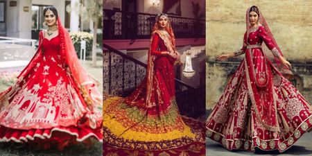 Going Red: Bridal Outfits In Red Other Than Lehengas or Sarees