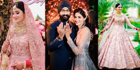 A Pastel-themed Anand Karaj Of A Couple Who Share The Same Birthday