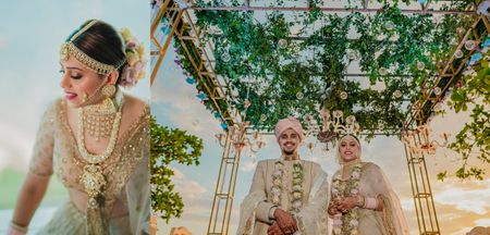 A Happy Goa Wedding With Gorgeously Captured Candid Portraits