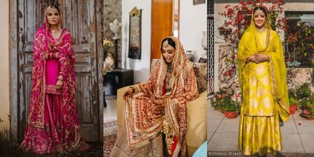 Brides Who Wore Shararas To Their Weddings