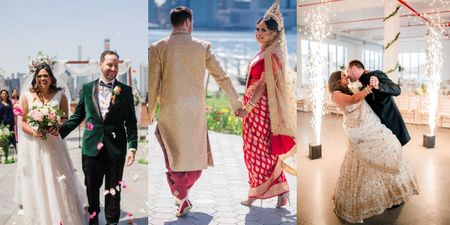 Bengali-Catholic Wedding In New York With A Medical Love Story!