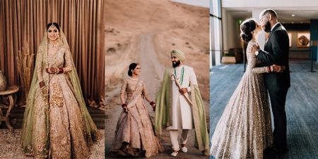 A California Wedding Full Of Gorgeousness & Glam Gold Outfits