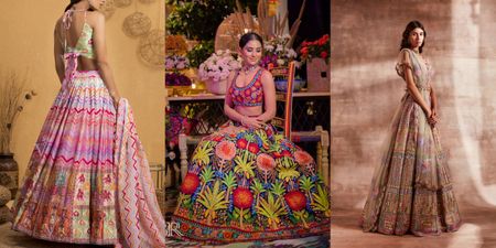 8 Extra Colourful Mehendi Lehengas At Every Price Point