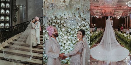 Glamorous St Regis Mumbai Wedding With A Dreamy Setting & A Stunning Bride!
