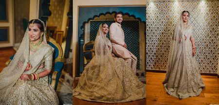 Gorgeous Udaipur Wedding With The Couple In Coordinated Whites