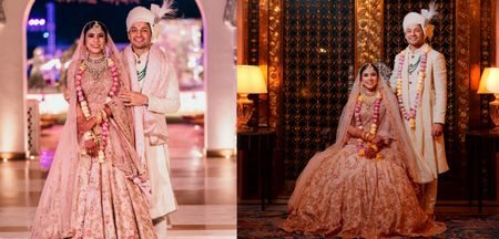 Classy Jaipur Wedding With A Pink Bridal Lehenga